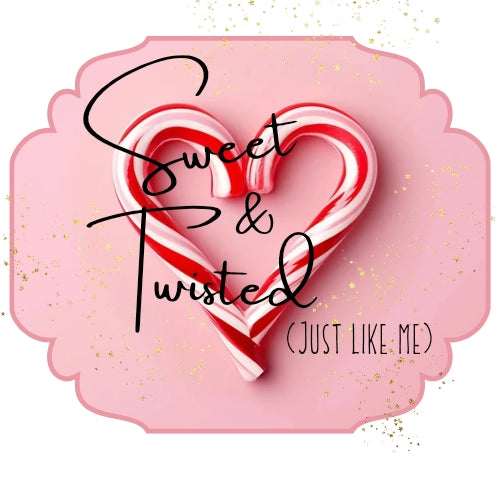 2" Sticker - Sweet and Twisted