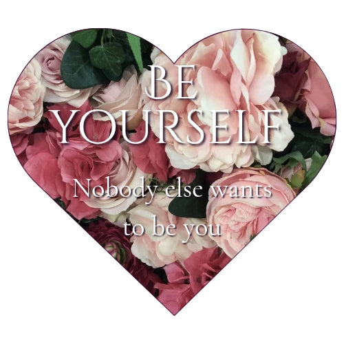 2" Sticker - Be yourself